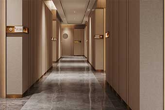 黄山酒店过道案例