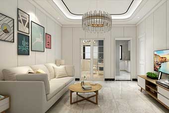 黄山现代风格-客厅