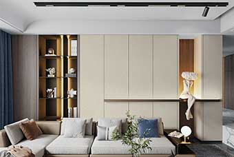 黄山北欧风格-客厅