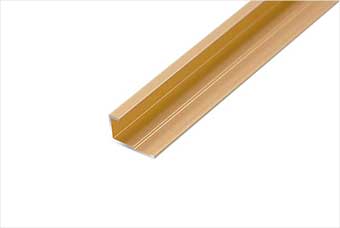 黄山航空纤维墙咔铝合金边条(钛金氧化)