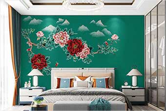 黄山森佰汇航空纤维墙咔（爱情花语）