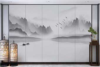 黄山森佰汇航空纤维（山水画系列）